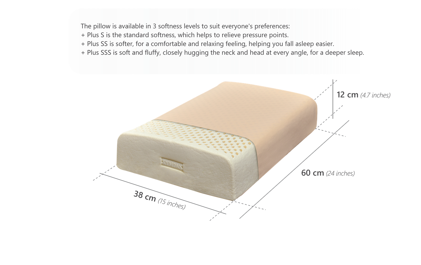 Kymdan Pillow PressureFree Plus