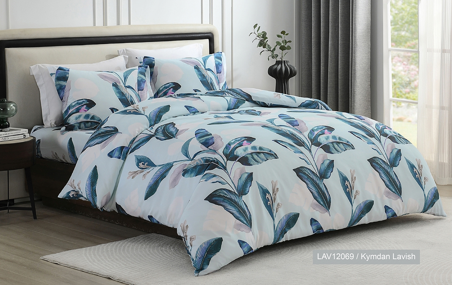Picture of LAV12069 / Kymdan Lavish Bedding Set