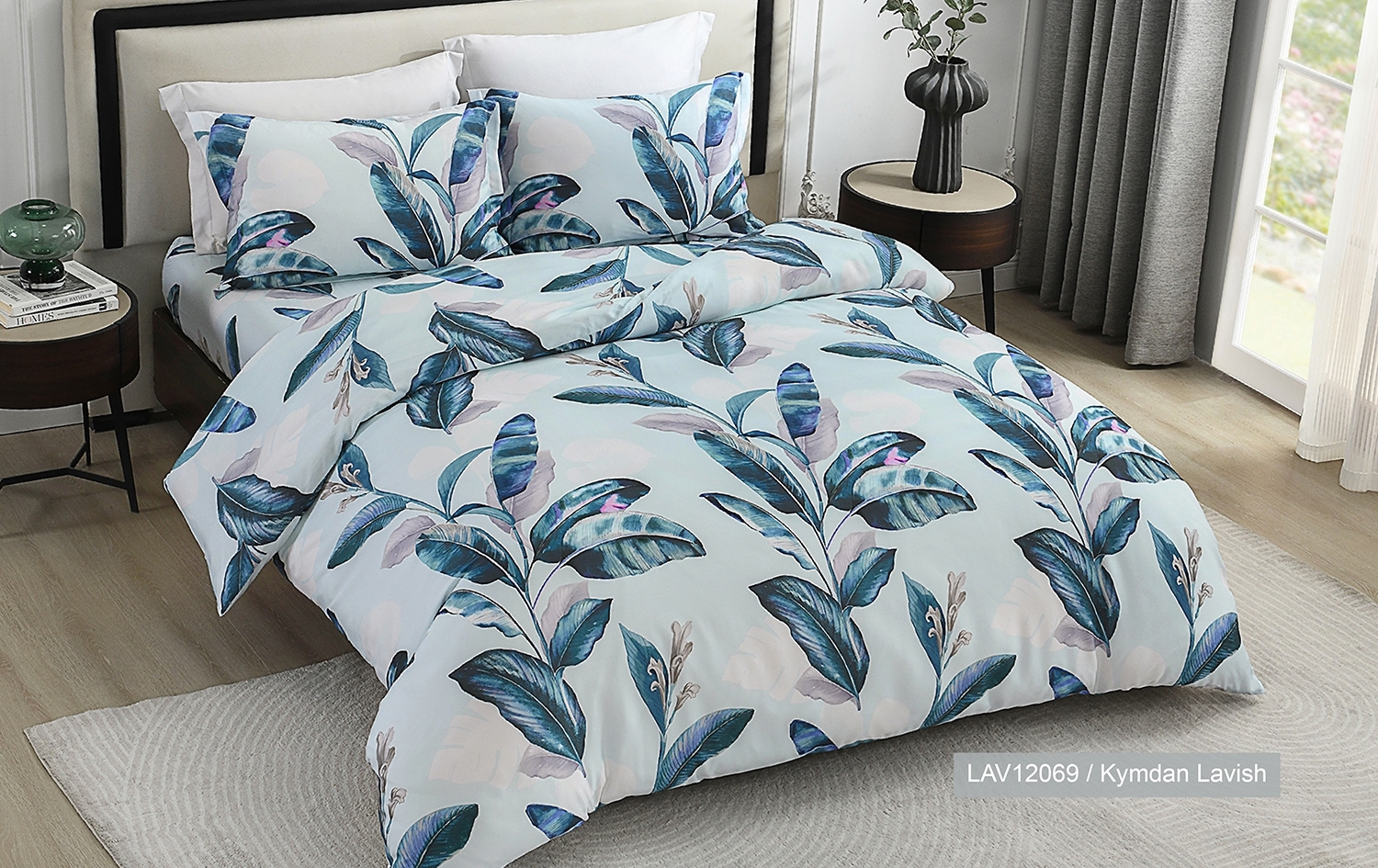 Picture of LAV12069 / Kymdan Lavish Bedding Set