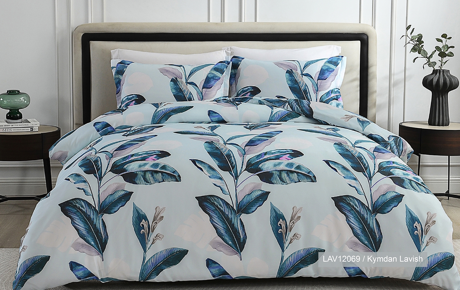 Picture of LAV12069 / Kymdan Lavish Bedding Set