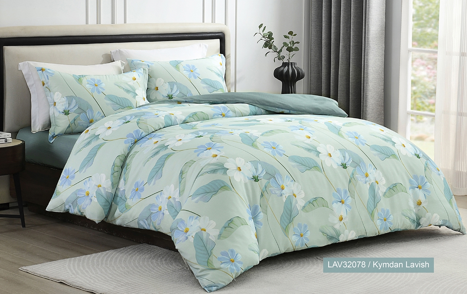 Picture of LAV32078 / Kymdan Lavish Bedding Set