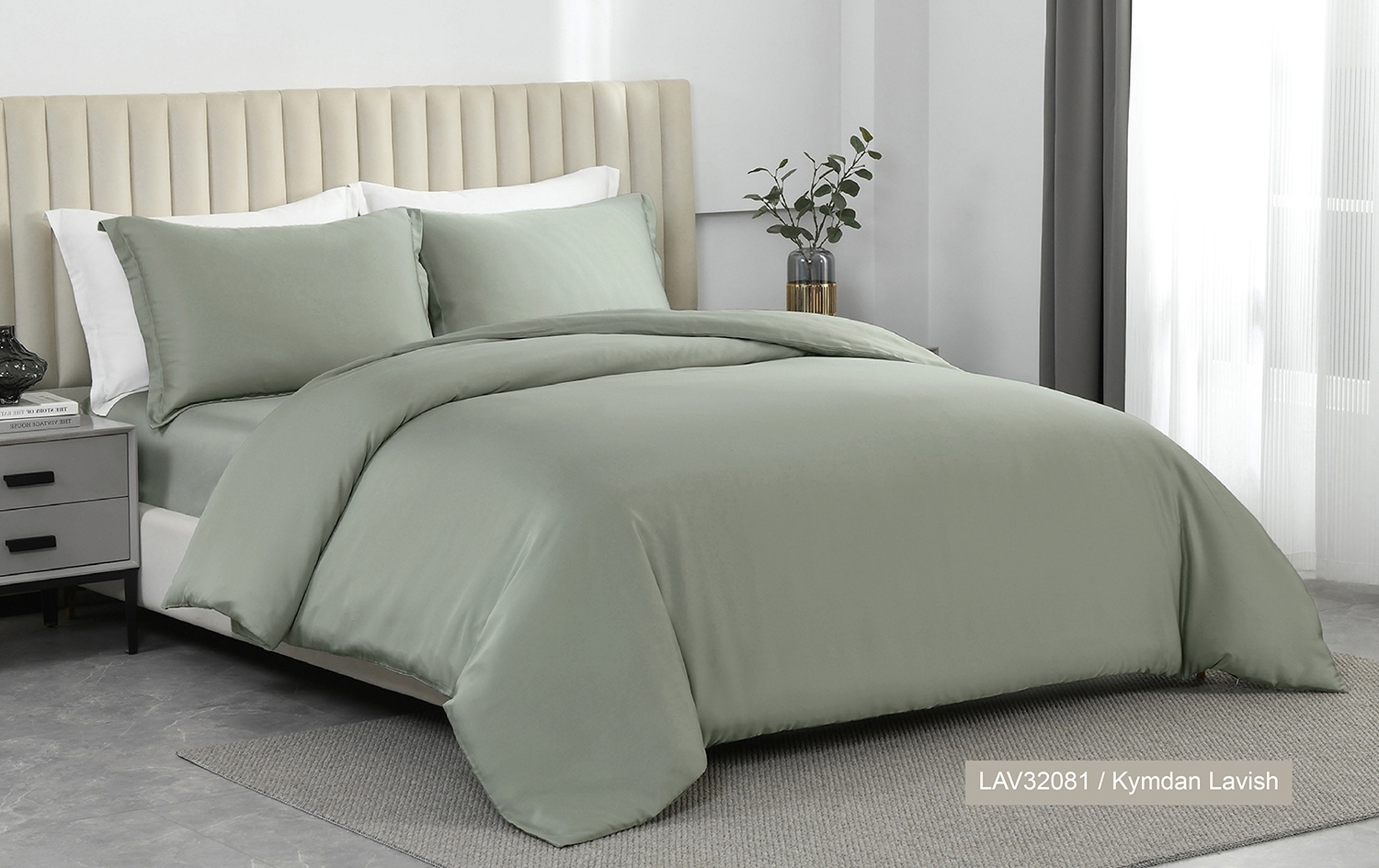 Picture of LAV32081 / Kymdan Lavish Bedding Set