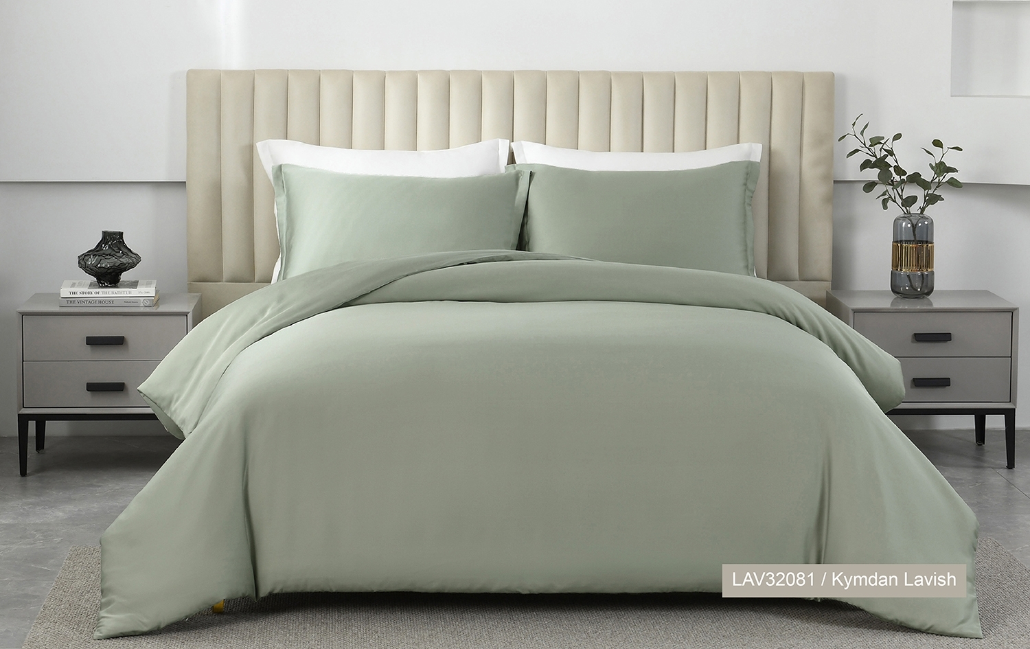 Picture of LAV32081 / Kymdan Lavish Bedding Set