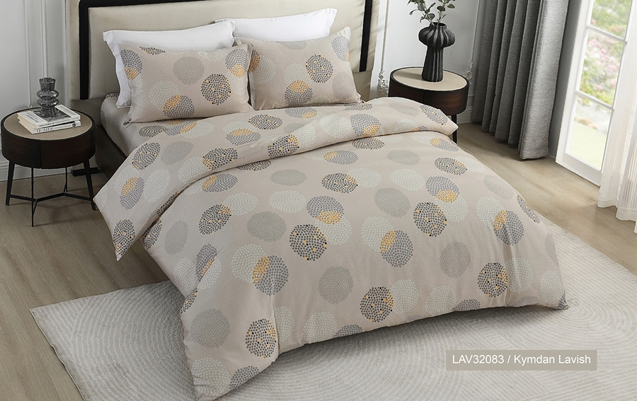 Picture of LAV32083 / Kymdan Lavish Bedding Set
