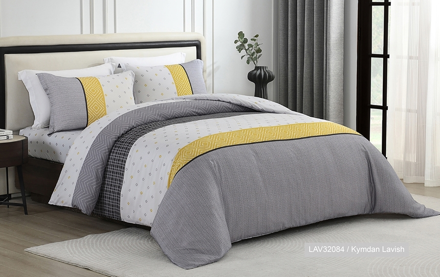 Picture of LAV32084 / Kymdan Lavish Bedding Set