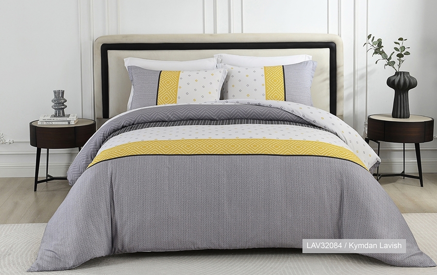 Picture of LAV32084 / Kymdan Lavish Bedding Set
