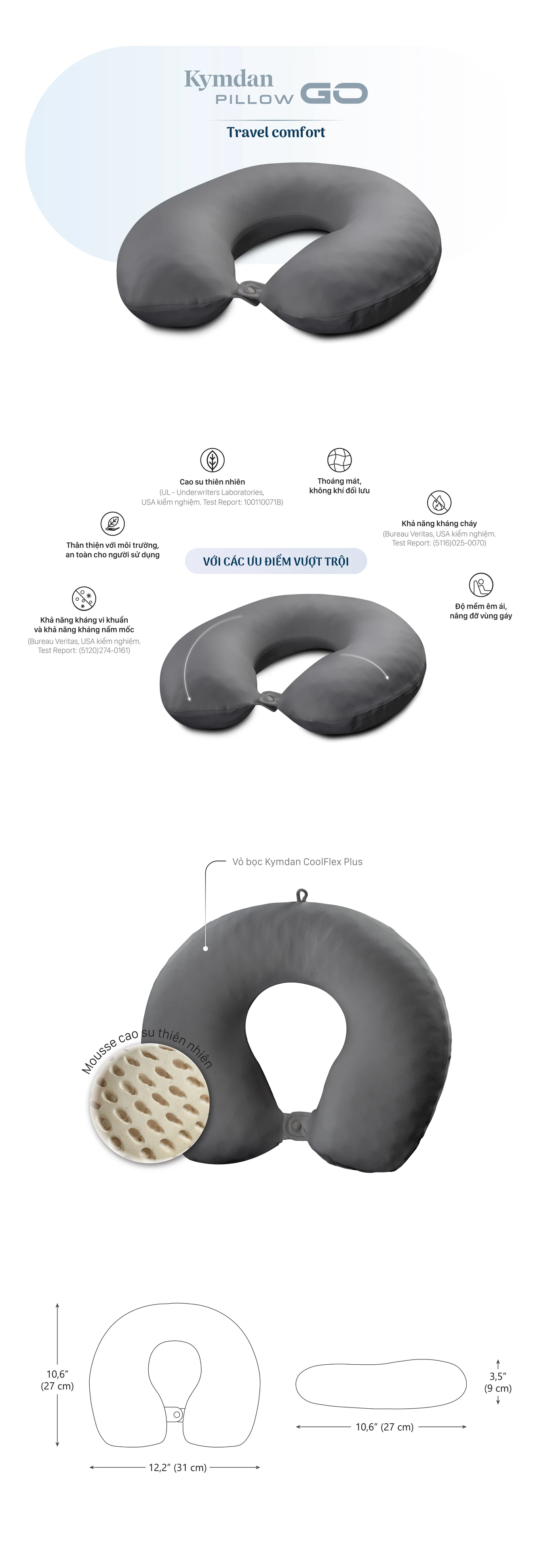 Gối Kymdan Pillow GO